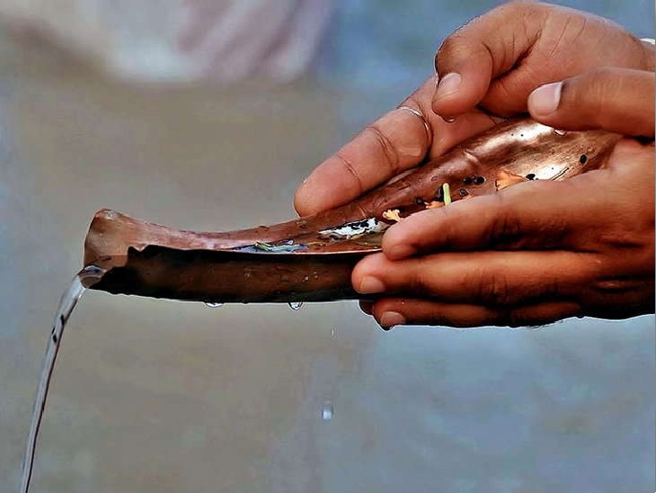 Tarpan puja in Haridwar